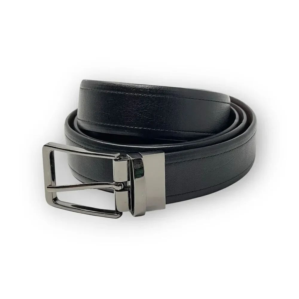 Big & Tall Black Brown Reversible Stylish Dress Belt Stylish Men’s Size 56